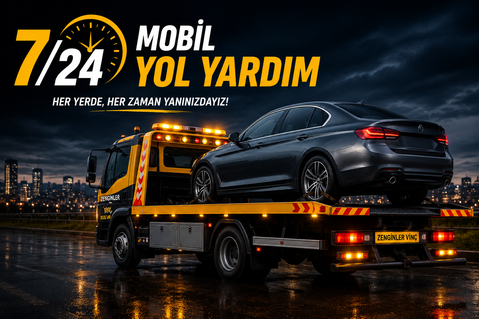 7/24 Mobil Yol Yardım
